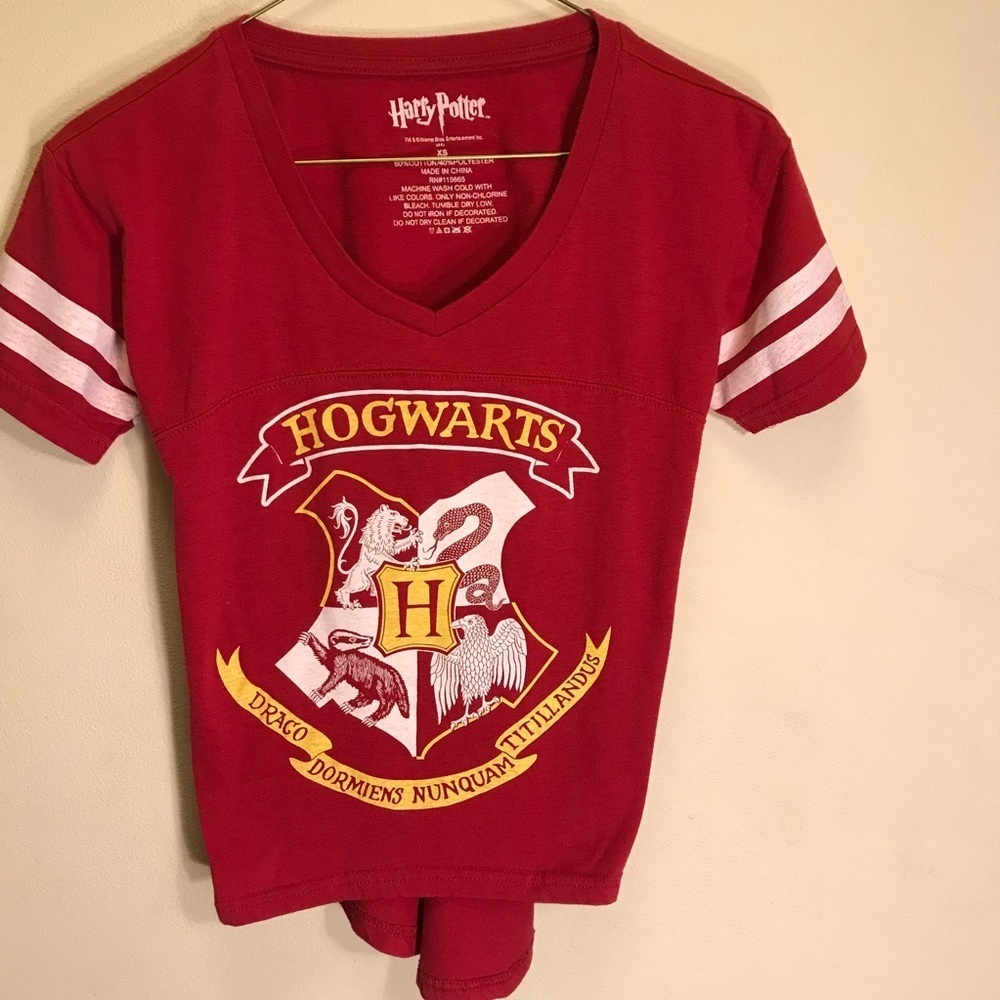 Harry Potter Hogwarts Baseball Shirt